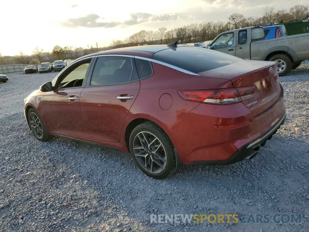 2 Photograph of a damaged car 5XXGT4L39LG445357 KIA OPTIMA 2020