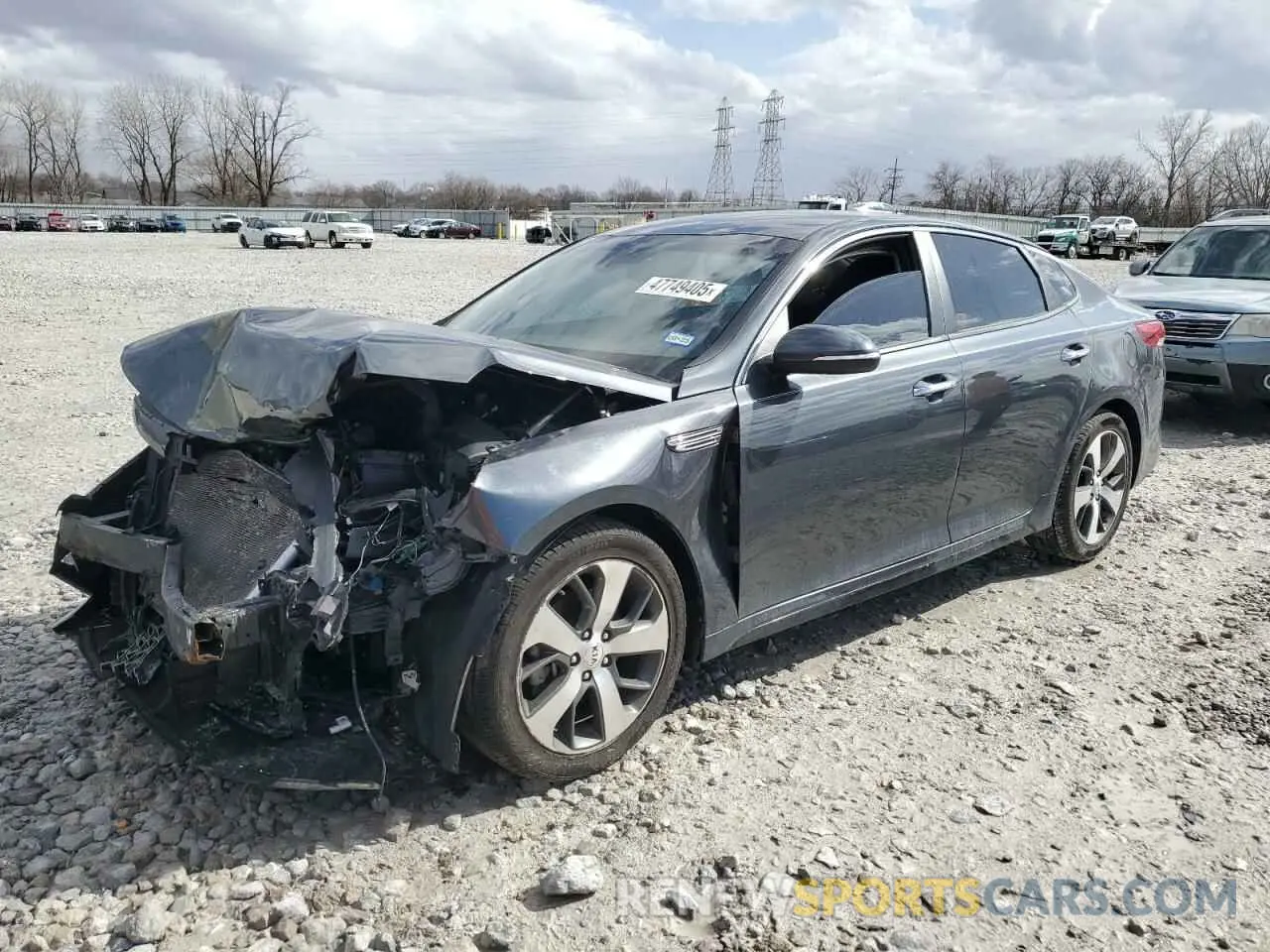 1 Photograph of a damaged car 5XXGT4L39LG451286 KIA OPTIMA 2020