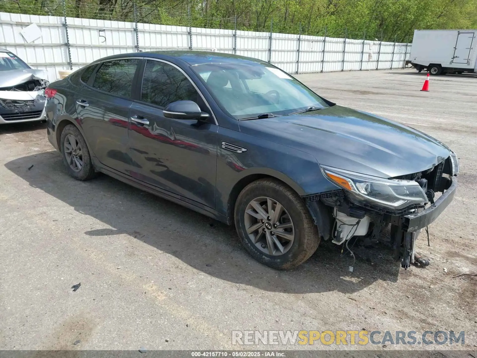 1 Photograph of a damaged car 5XXGT4L3XLG384486 KIA OPTIMA 2020