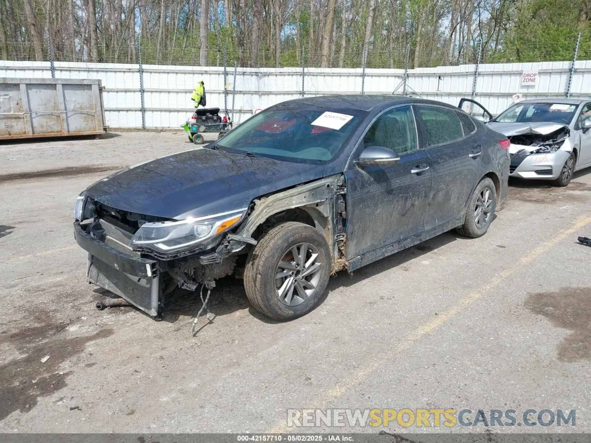 2 Photograph of a damaged car 5XXGT4L3XLG384486 KIA OPTIMA 2020