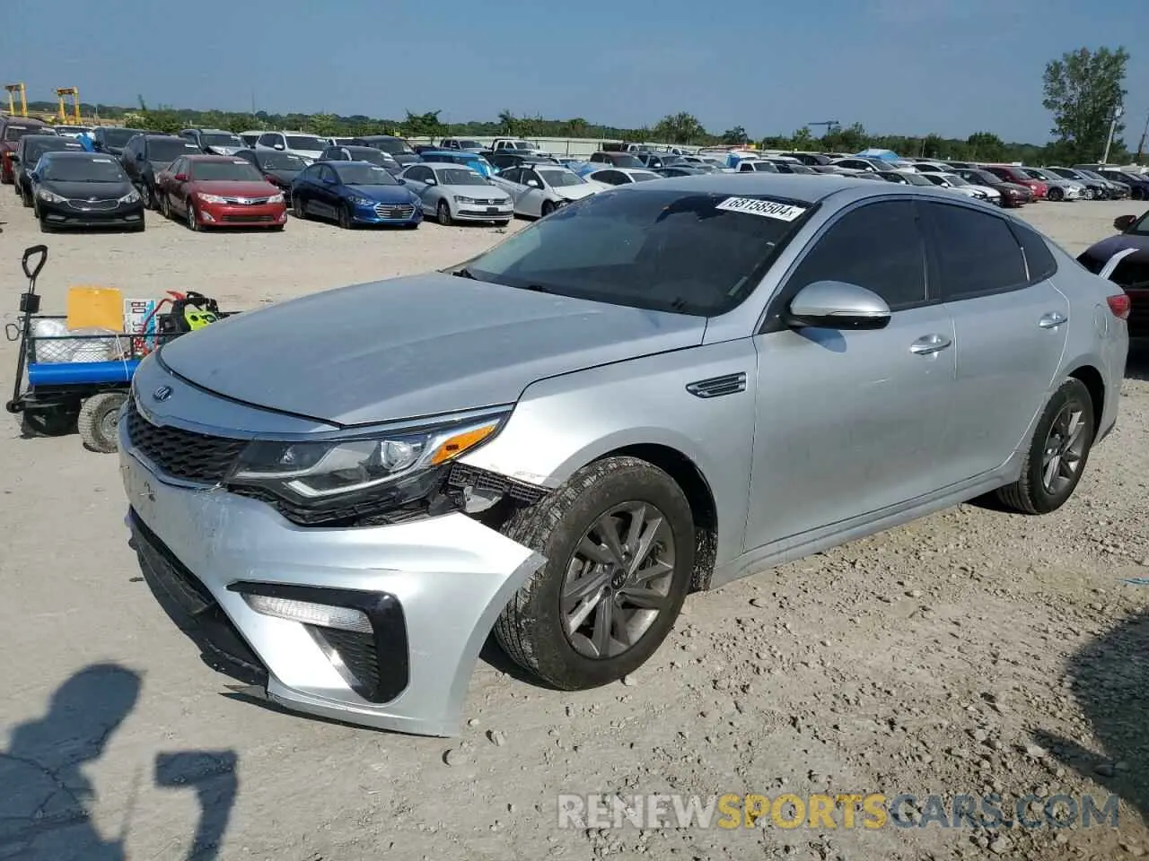 1 Photograph of a damaged car 5XXGT4L3XLG407300 KIA OPTIMA 2020