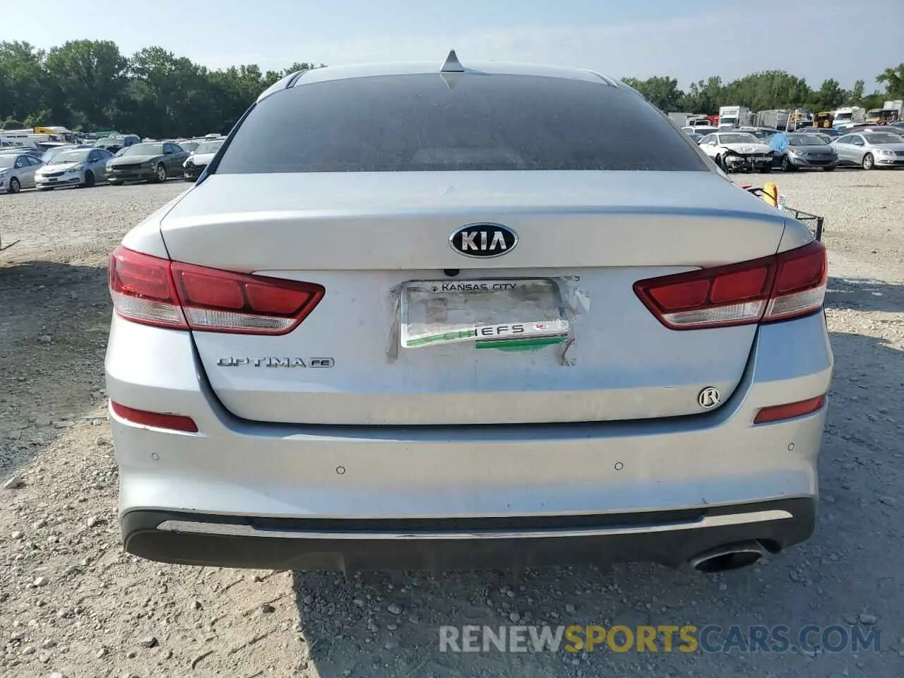 6 Photograph of a damaged car 5XXGT4L3XLG407300 KIA OPTIMA 2020