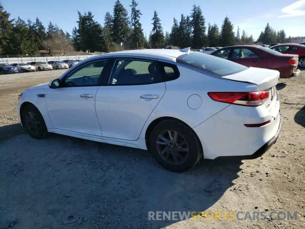 2 Photograph of a damaged car 5XXGT4L3XLG419706 KIA OPTIMA 2020