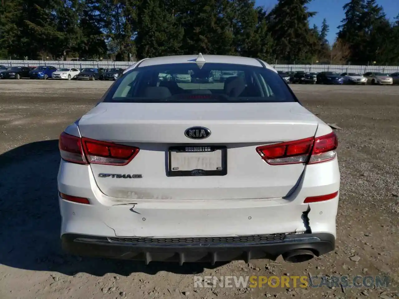 6 Photograph of a damaged car 5XXGT4L3XLG419706 KIA OPTIMA 2020