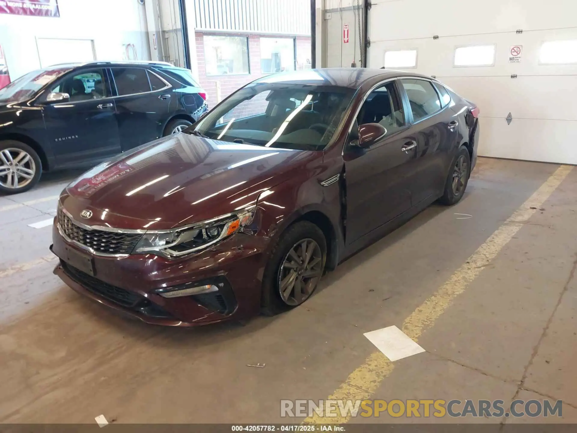 2 Photograph of a damaged car 5XXGT4L3XLG420838 KIA OPTIMA 2020
