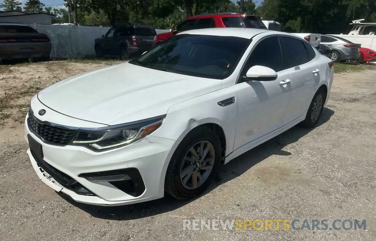 2 Photograph of a damaged car 5XXGT4L3XLG424131 KIA OPTIMA 2020