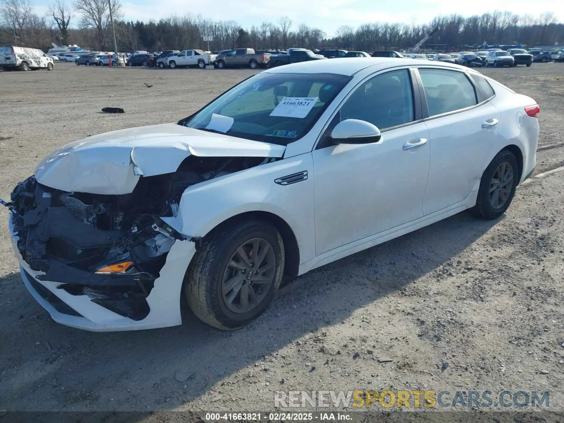 2 Photograph of a damaged car 5XXGT4L3XLG424520 KIA OPTIMA 2020