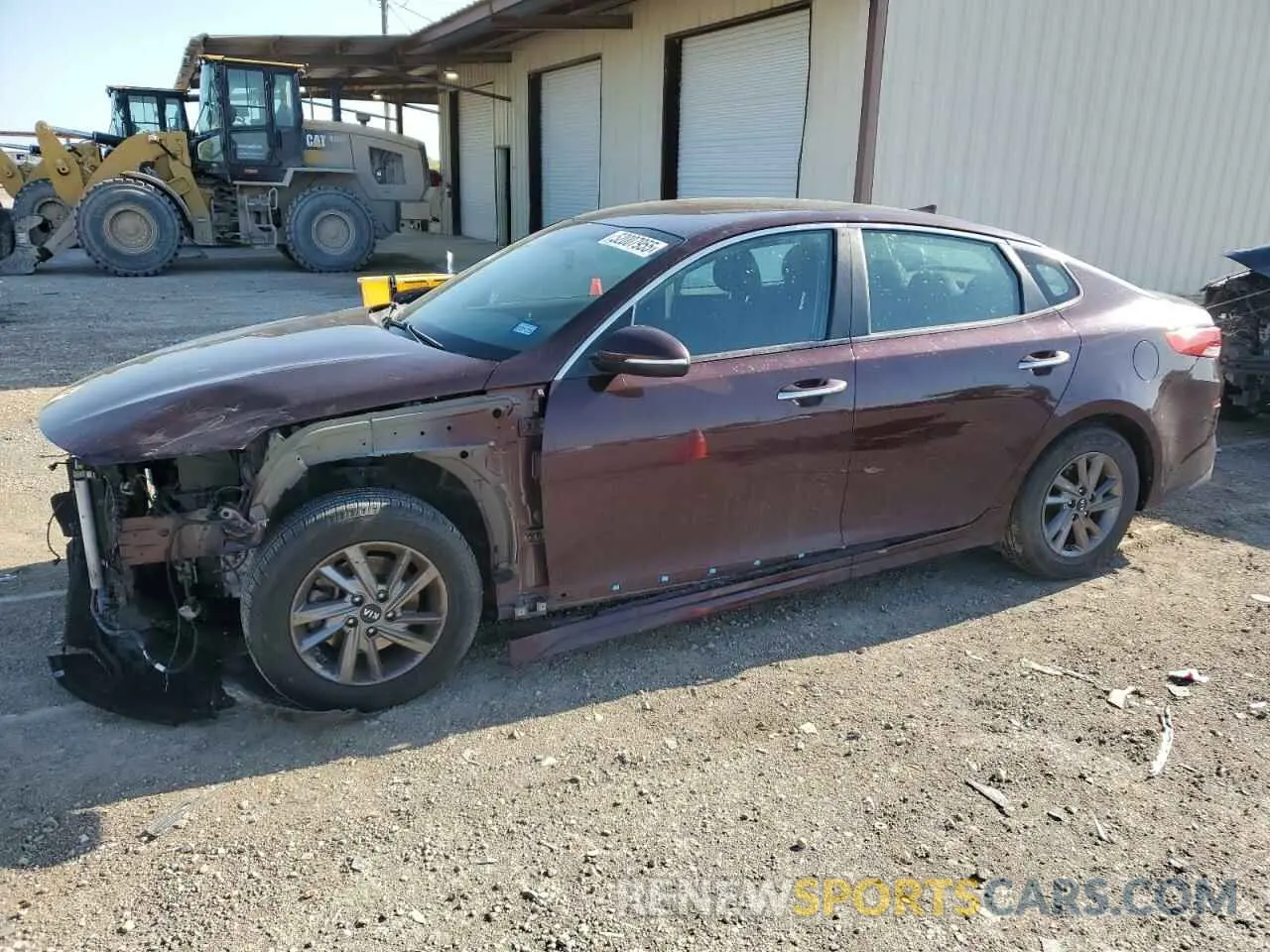1 Photograph of a damaged car 5XXGT4L3XLG425568 KIA OPTIMA 2020