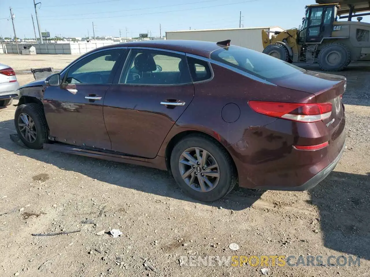 2 Photograph of a damaged car 5XXGT4L3XLG425568 KIA OPTIMA 2020