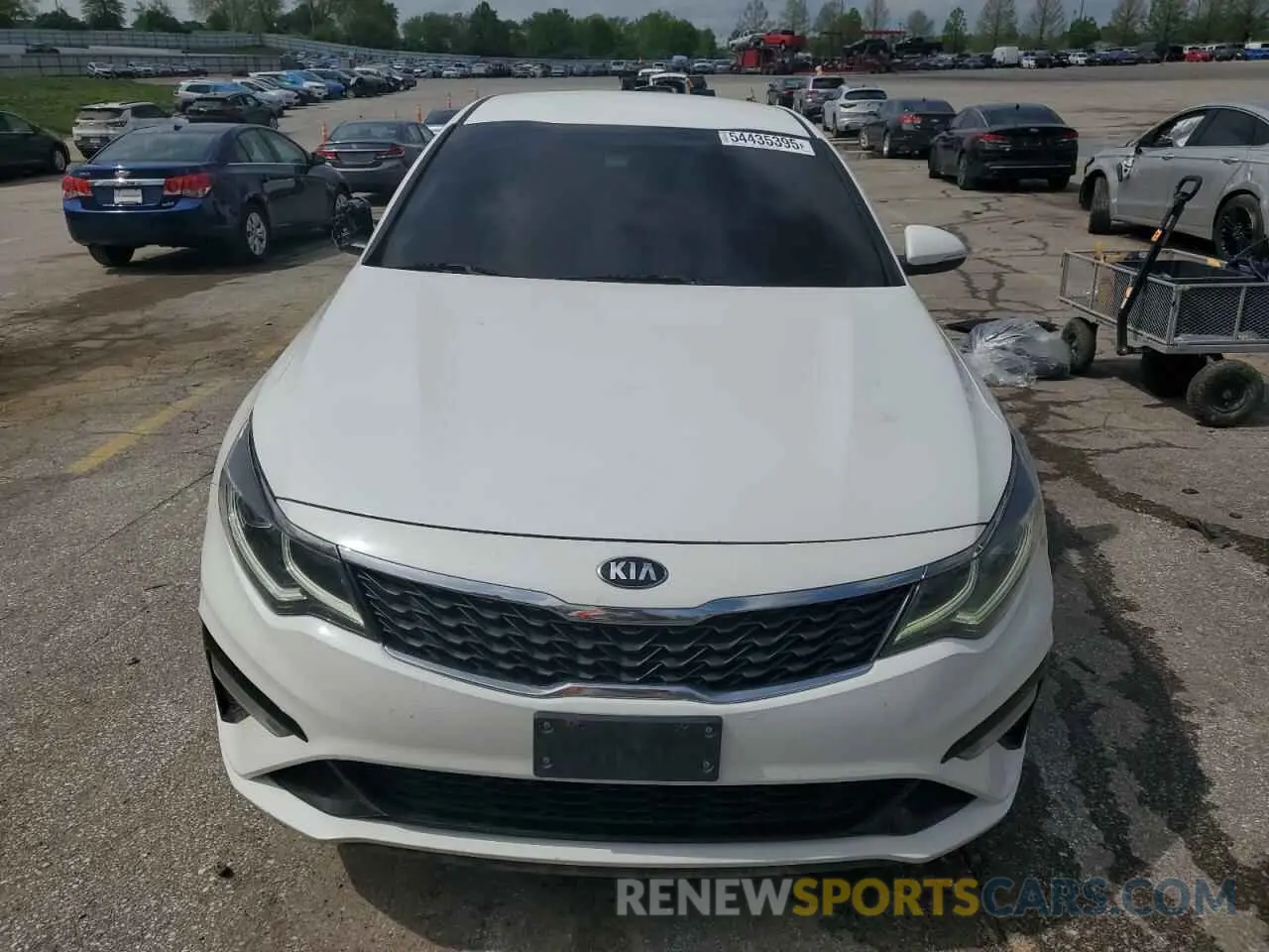 5 Photograph of a damaged car 5XXGT4L3XLG429183 KIA OPTIMA 2020