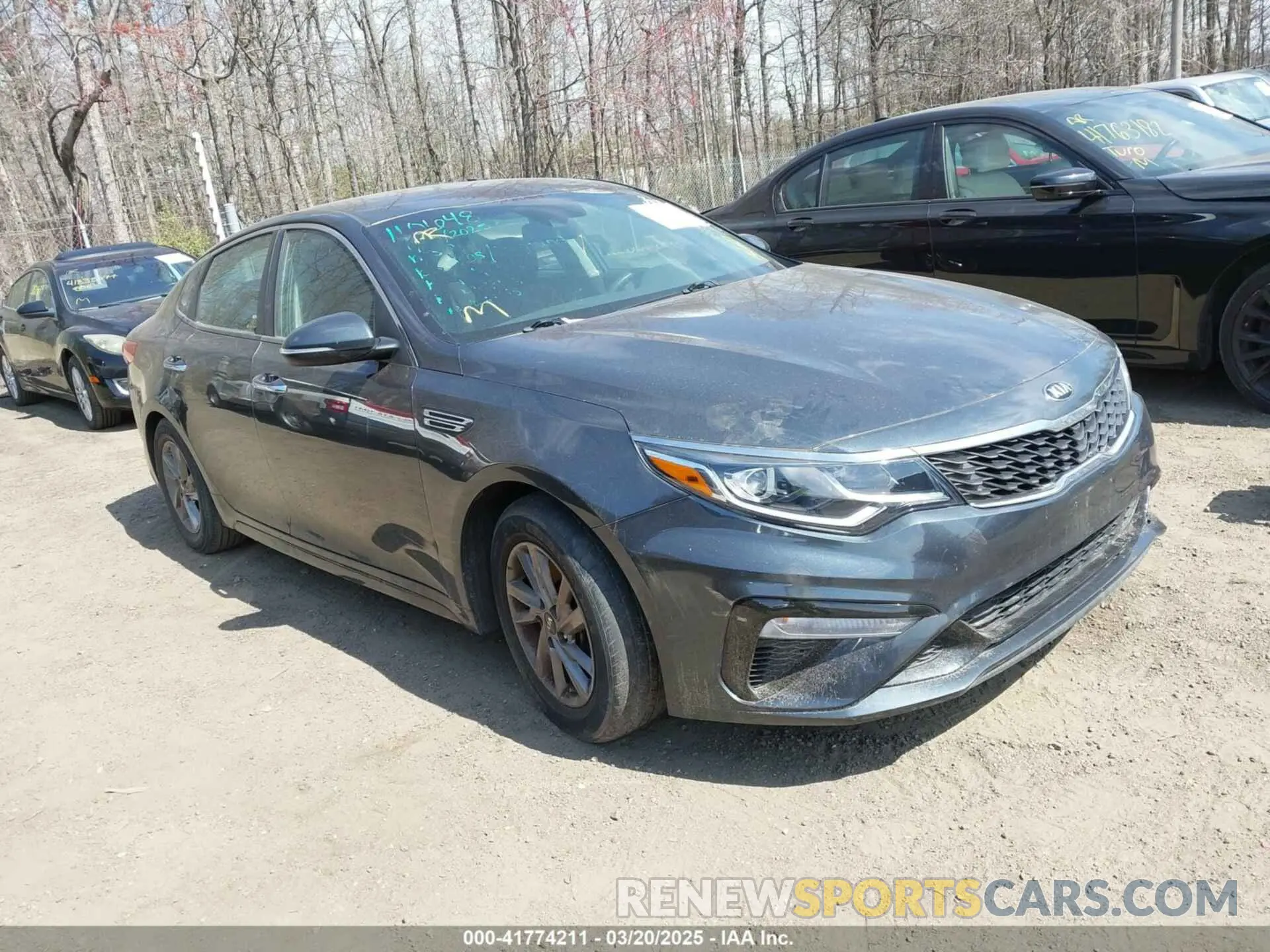 1 Photograph of a damaged car 5XXGT4L3XLG438465 KIA OPTIMA 2020