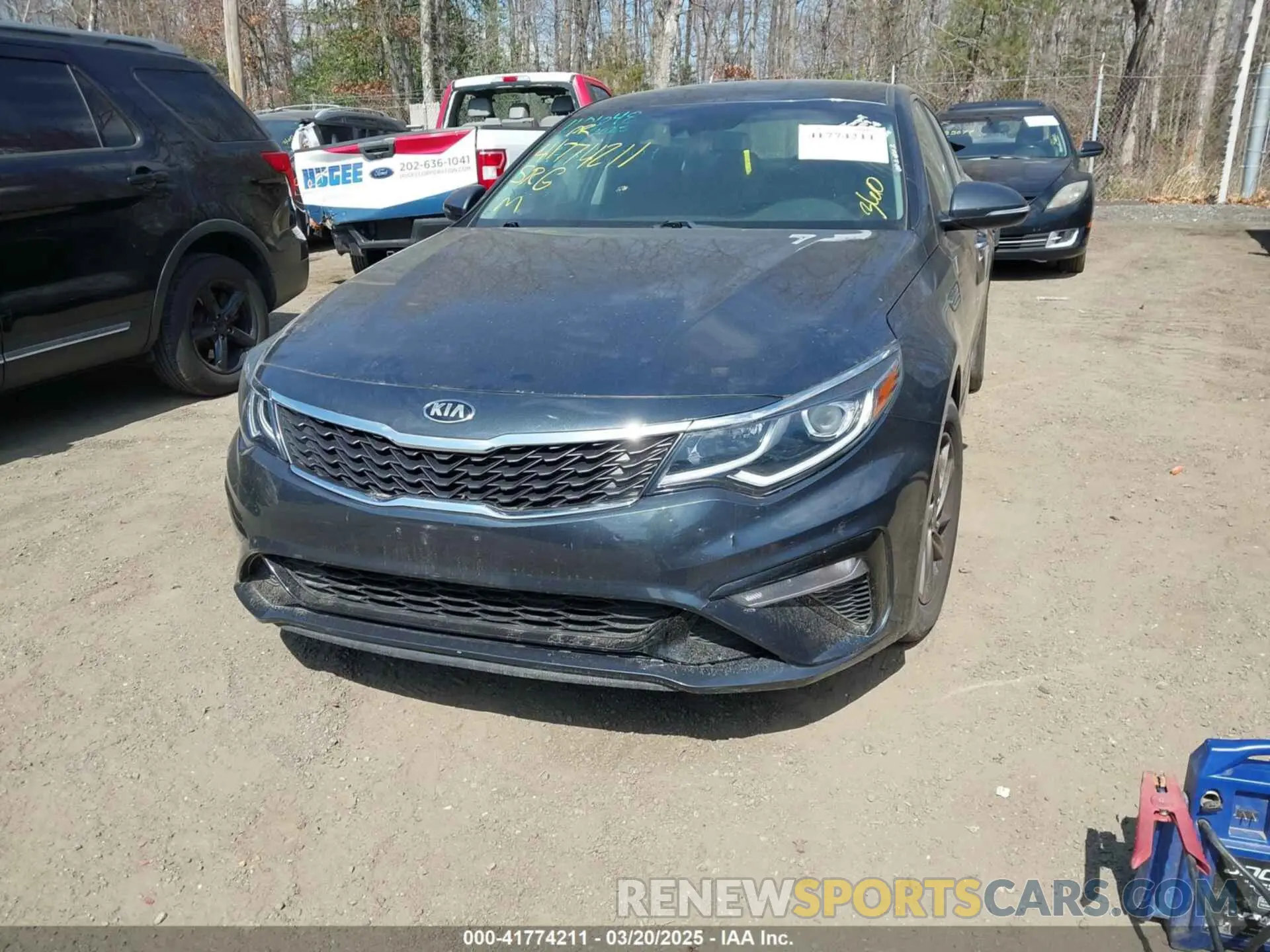 6 Photograph of a damaged car 5XXGT4L3XLG438465 KIA OPTIMA 2020
