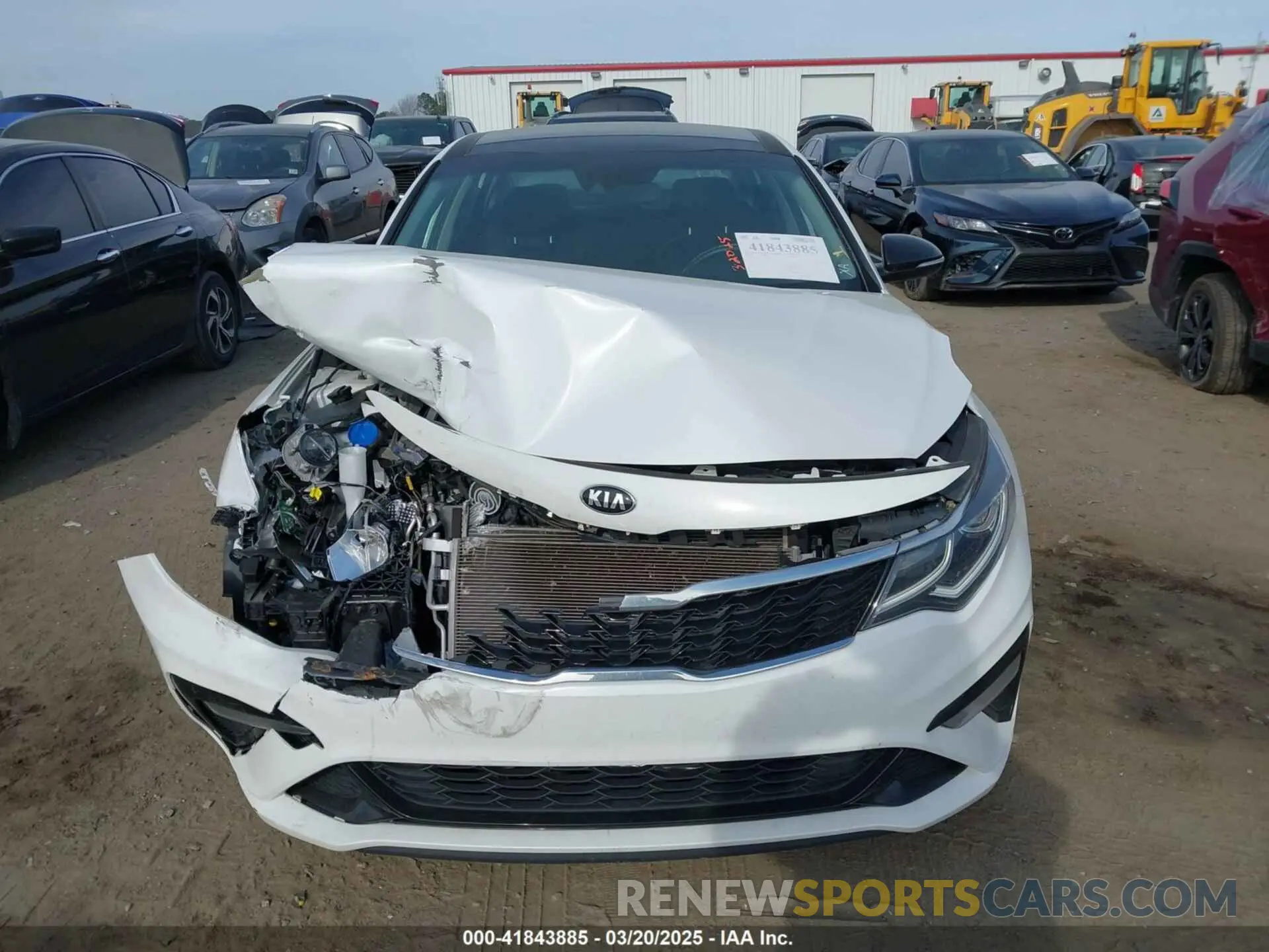 12 Photograph of a damaged car 5XXGT4L3XLG440605 KIA OPTIMA 2020