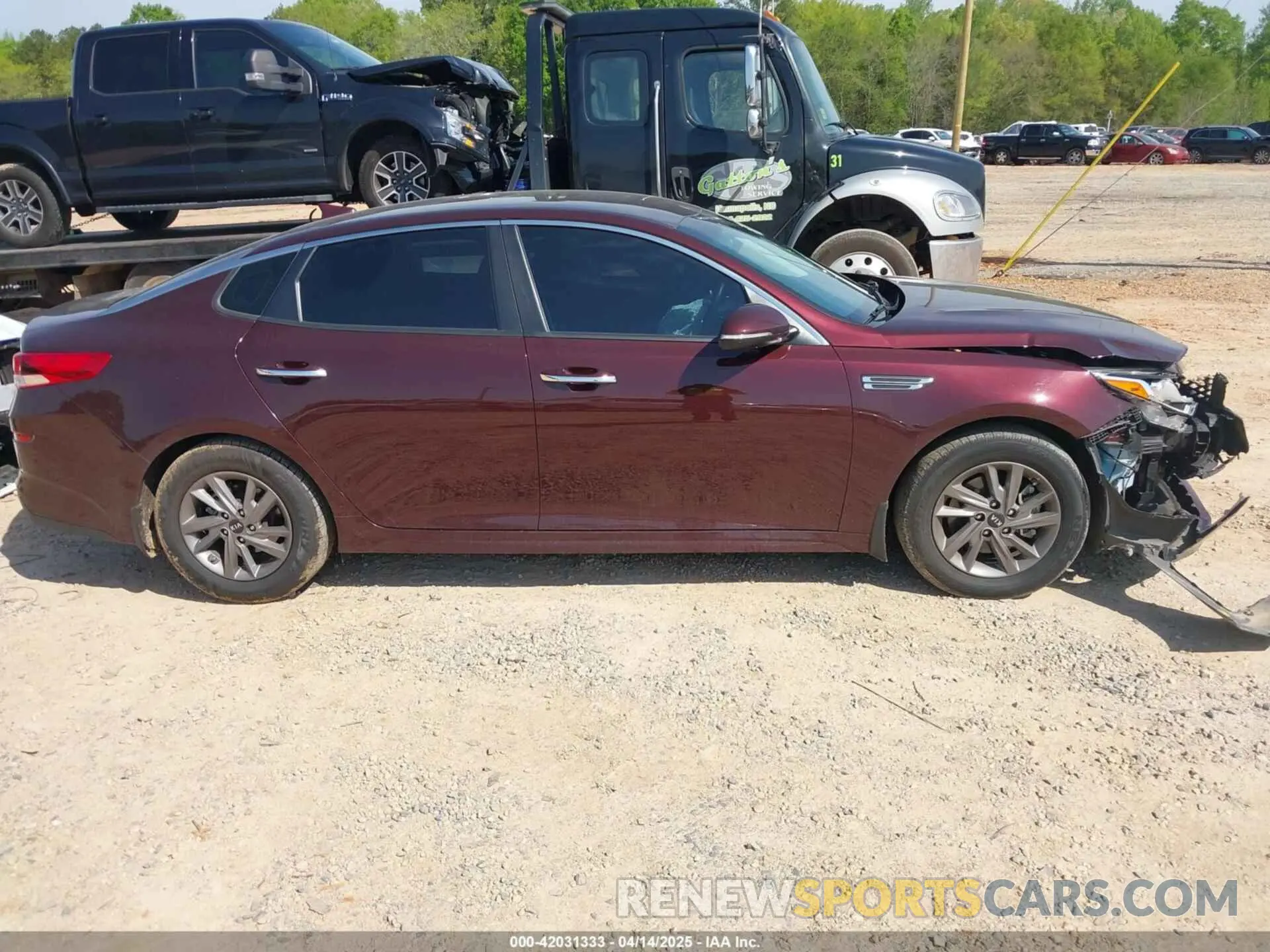 14 Photograph of a damaged car 5XXGT4L3XLG451698 KIA OPTIMA 2020