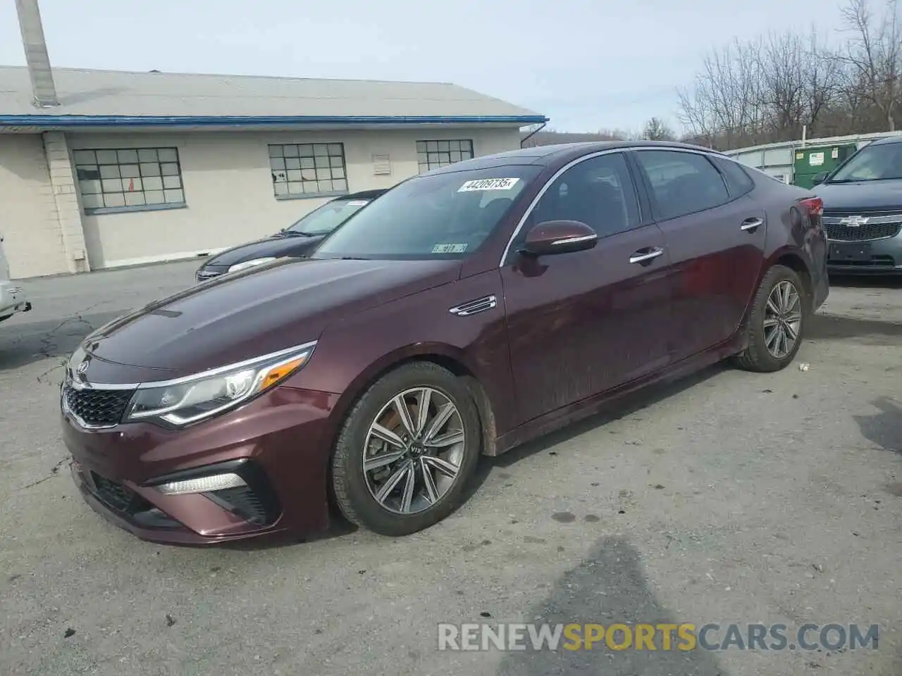 1 Photograph of a damaged car 5XXGU4L14LG424377 KIA OPTIMA 2020