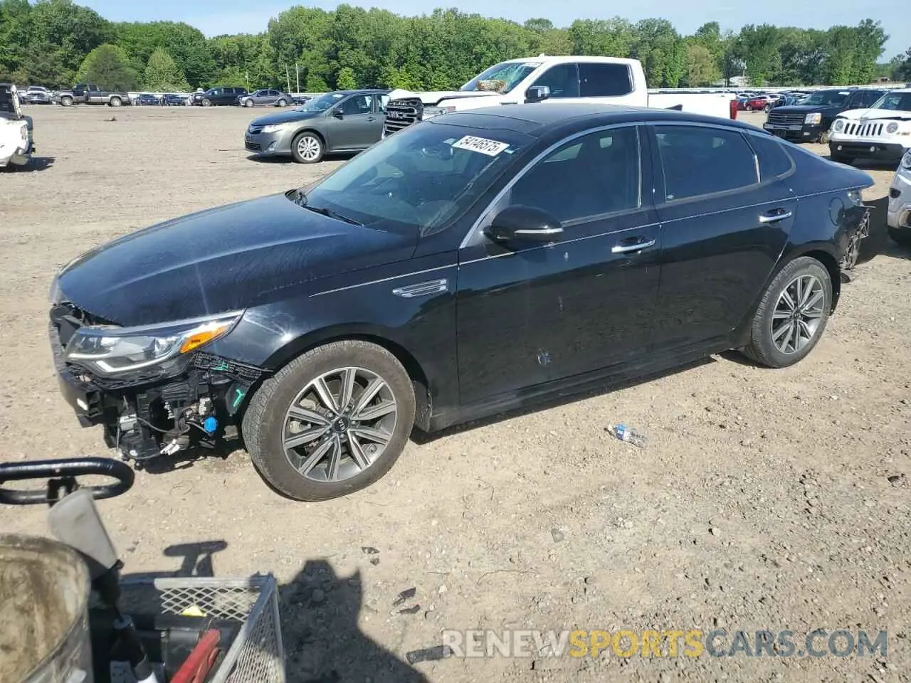 1 Photograph of a damaged car 5XXGU4L14LG425450 KIA OPTIMA 2020