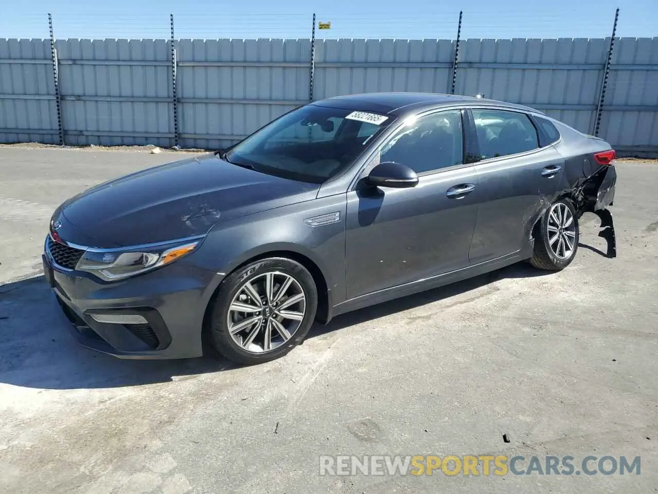 1 Photograph of a damaged car 5XXGU4L15LG430107 KIA OPTIMA 2020