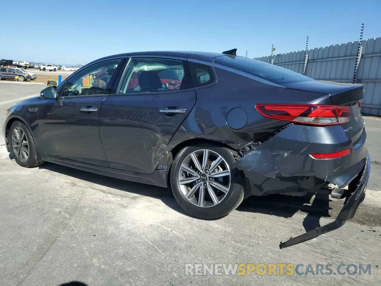 2 Photograph of a damaged car 5XXGU4L15LG430107 KIA OPTIMA 2020