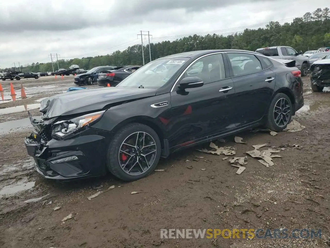 1 Photograph of a damaged car 5XXGW4L21LG404414 KIA OPTIMA 2020