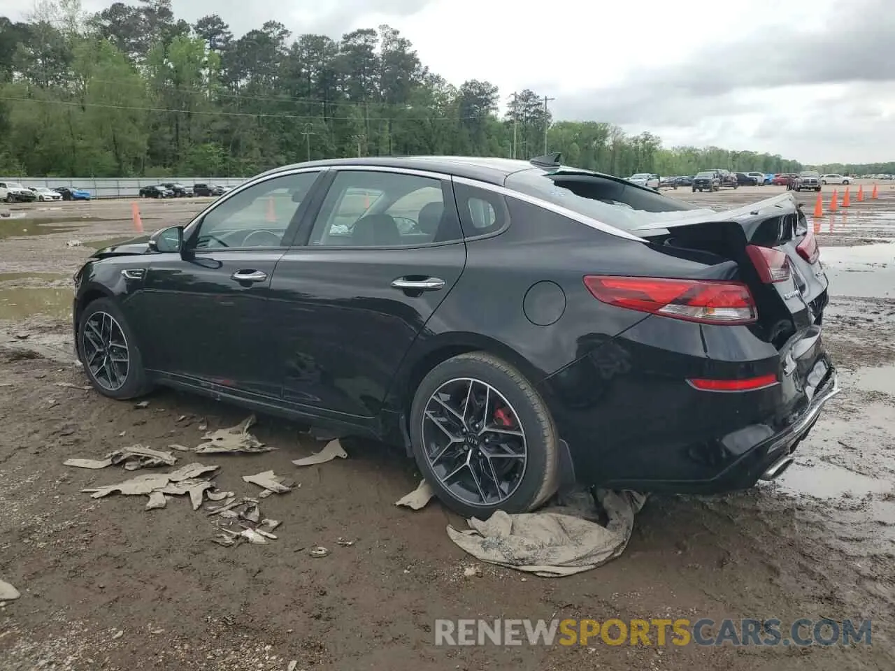 2 Photograph of a damaged car 5XXGW4L21LG404414 KIA OPTIMA 2020