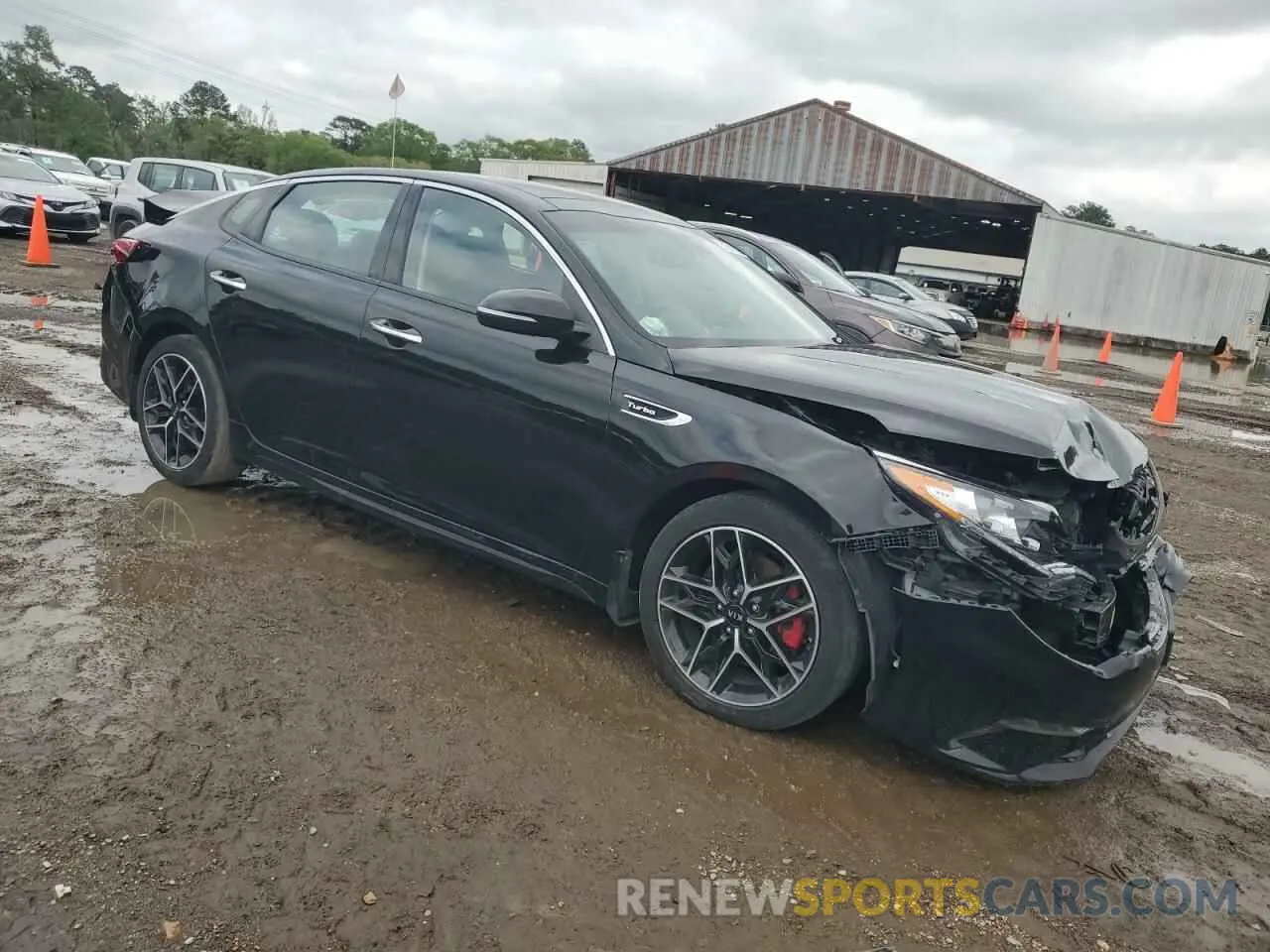 4 Photograph of a damaged car 5XXGW4L21LG404414 KIA OPTIMA 2020