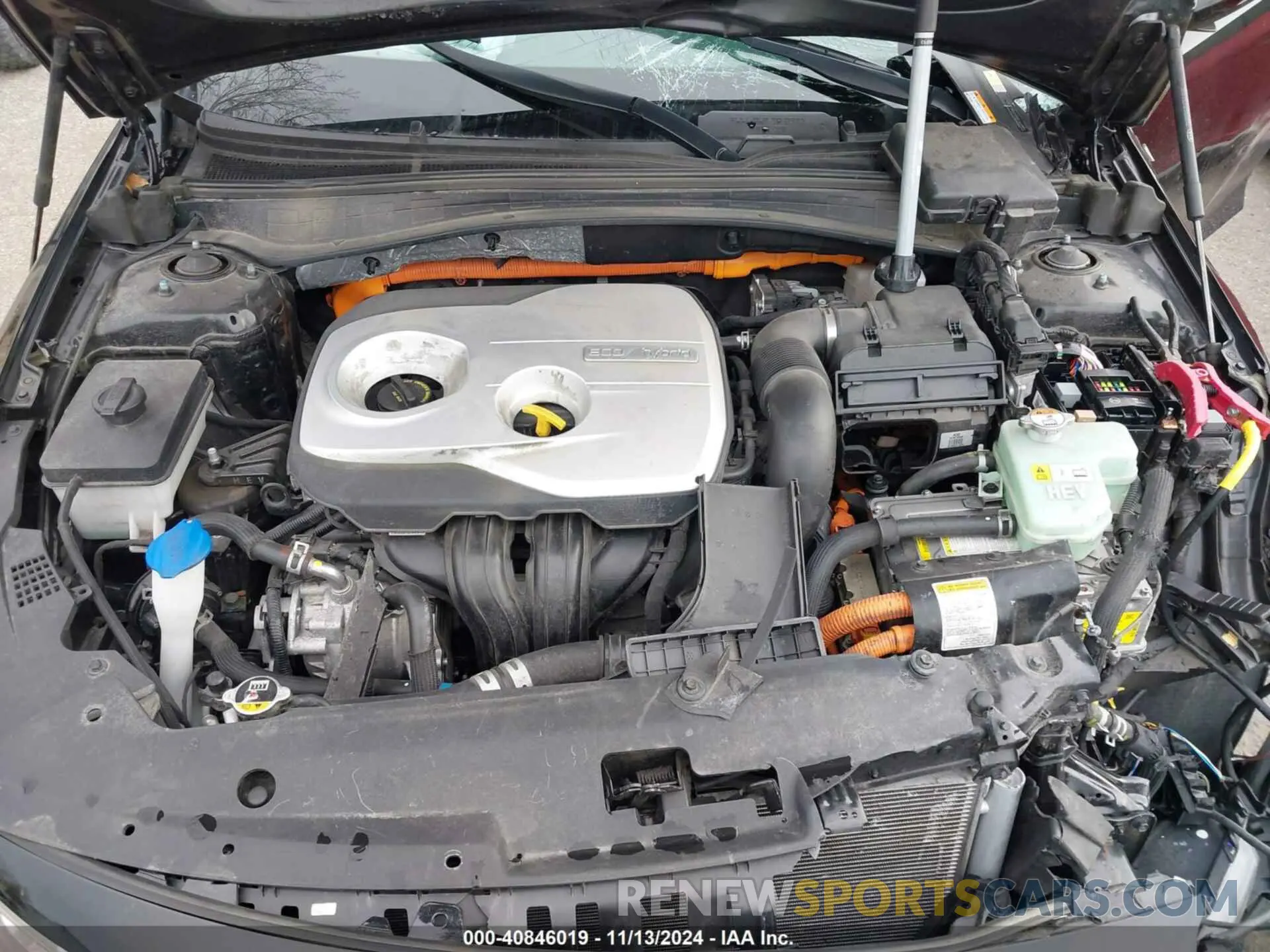 10 Photograph of a damaged car KNAGU4LE3L5037226 KIA OPTIMA HYBRID 2020