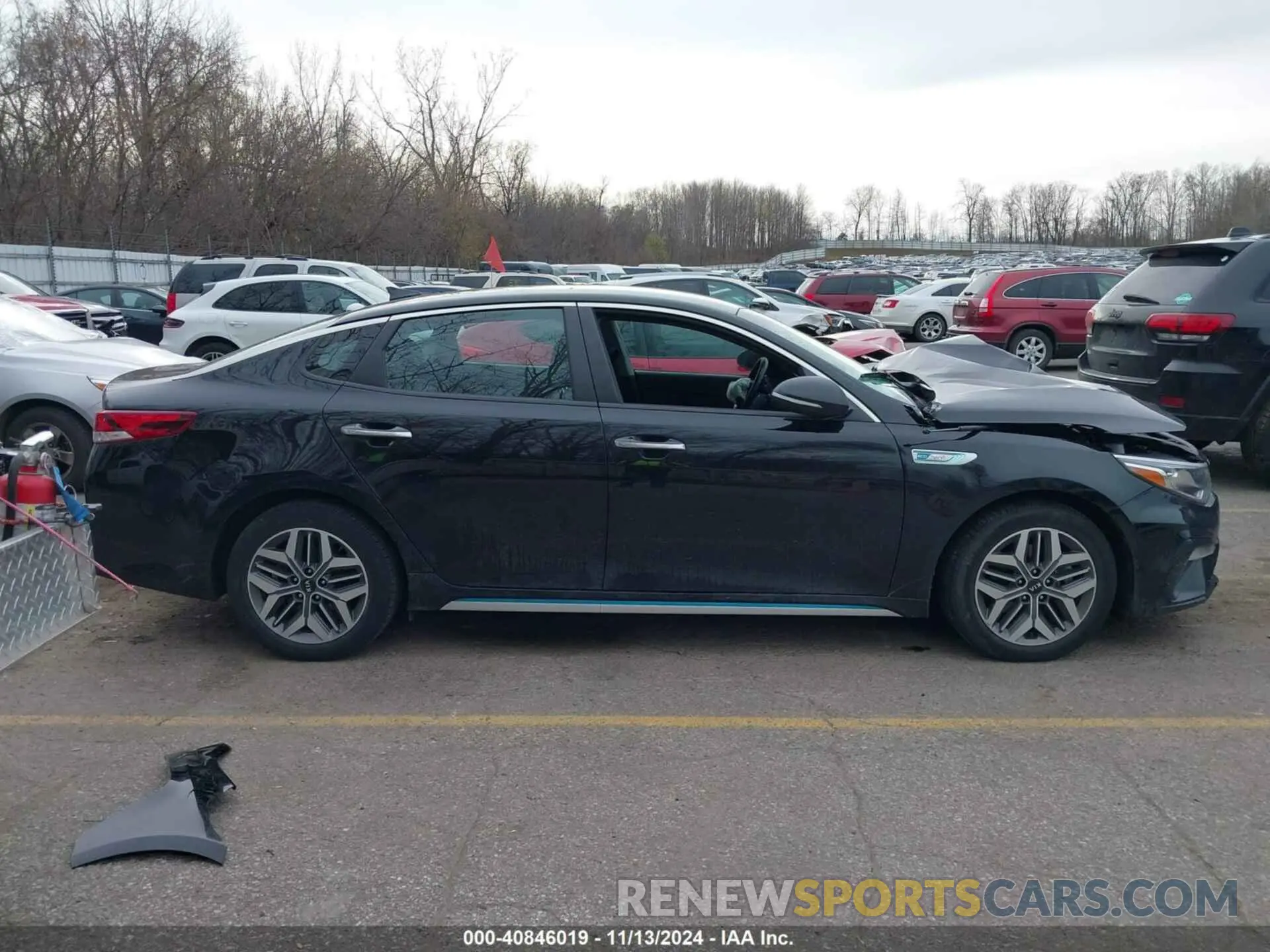 13 Photograph of a damaged car KNAGU4LE3L5037226 KIA OPTIMA HYBRID 2020