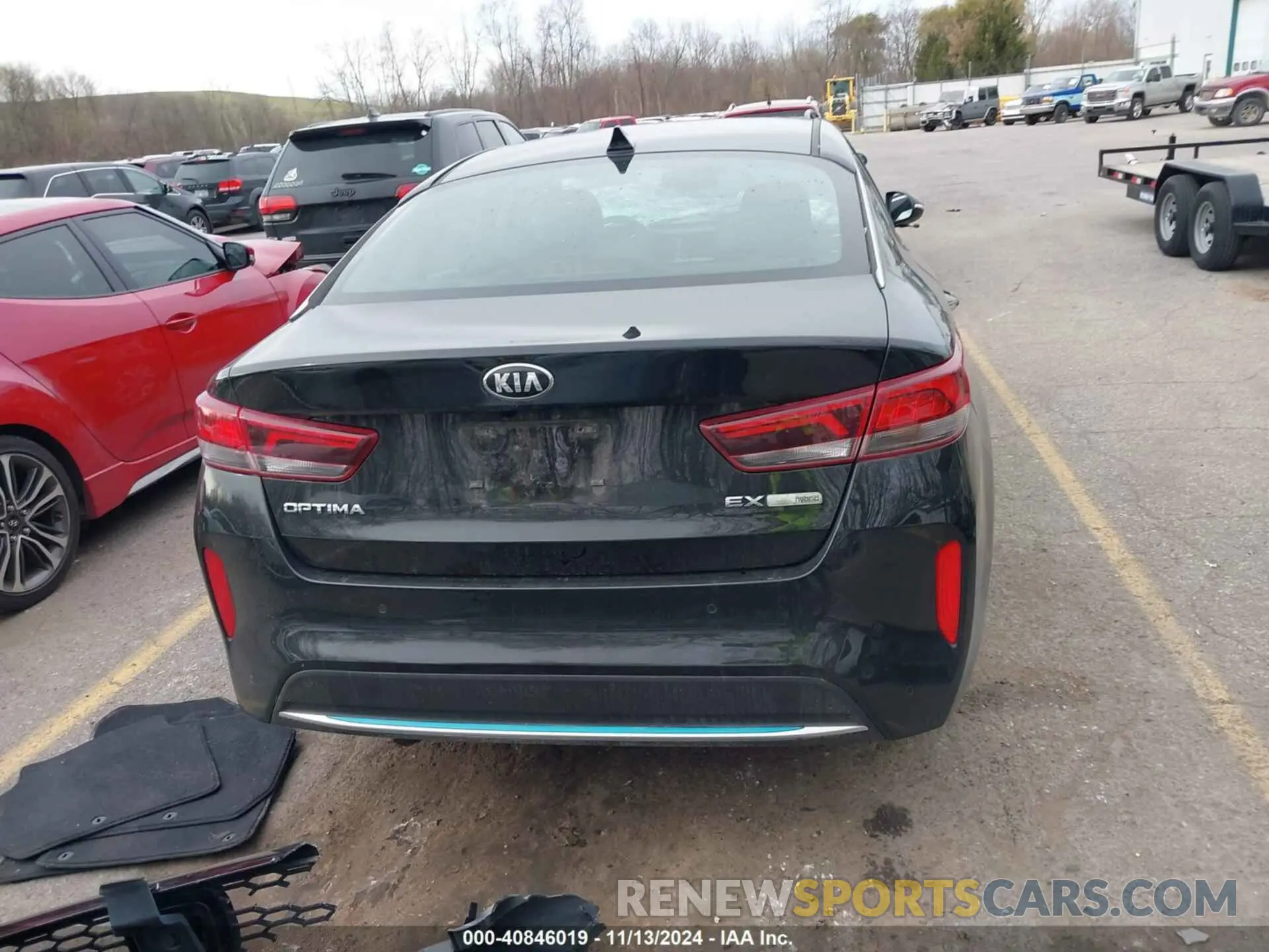 16 Photograph of a damaged car KNAGU4LE3L5037226 KIA OPTIMA HYBRID 2020