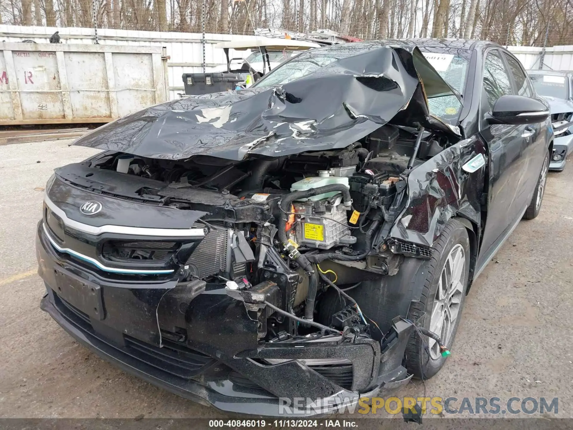 6 Photograph of a damaged car KNAGU4LE3L5037226 KIA OPTIMA HYBRID 2020