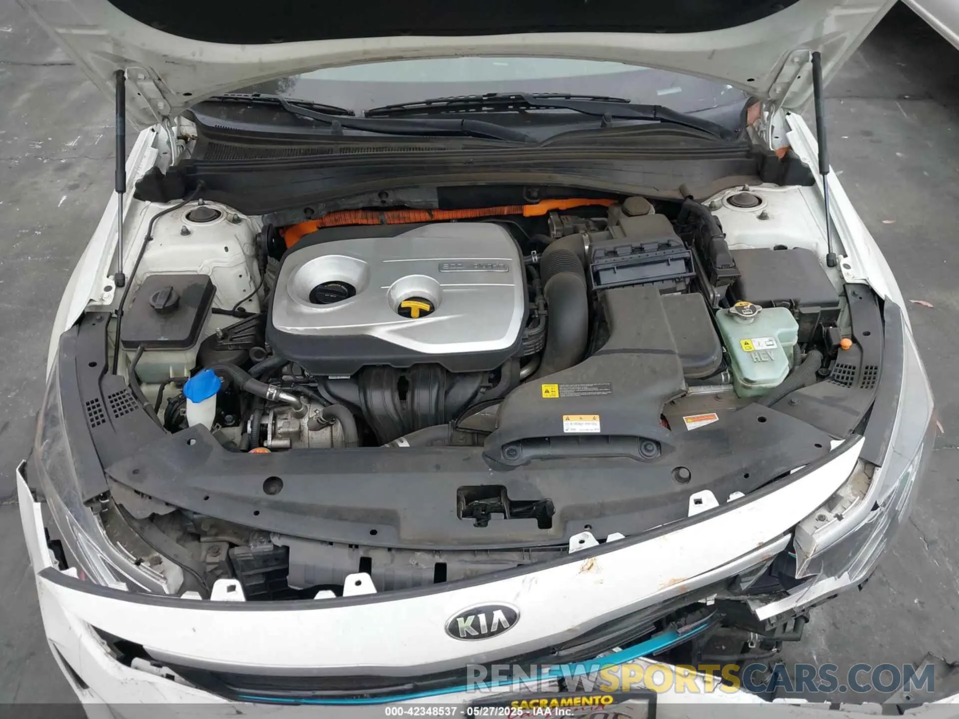 10 Photograph of a damaged car KNAGV4LD5K5031981 KIA OPTIMA PLUG-IN HYBRID 2019