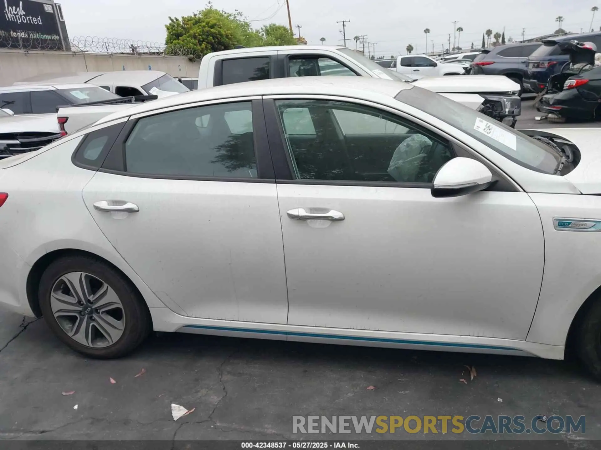 14 Photograph of a damaged car KNAGV4LD5K5031981 KIA OPTIMA PLUG-IN HYBRID 2019