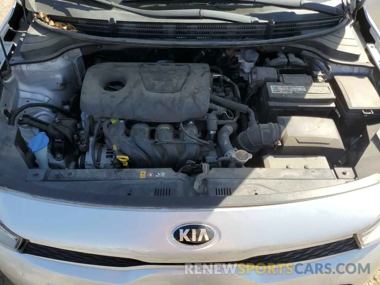 11 Photograph of a damaged car 3KPA24AB0KE158063 KIA RIO 2019