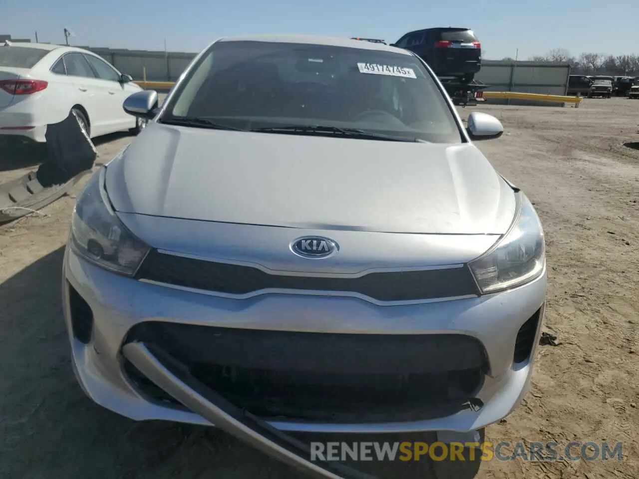 5 Photograph of a damaged car 3KPA24AB0KE158063 KIA RIO 2019