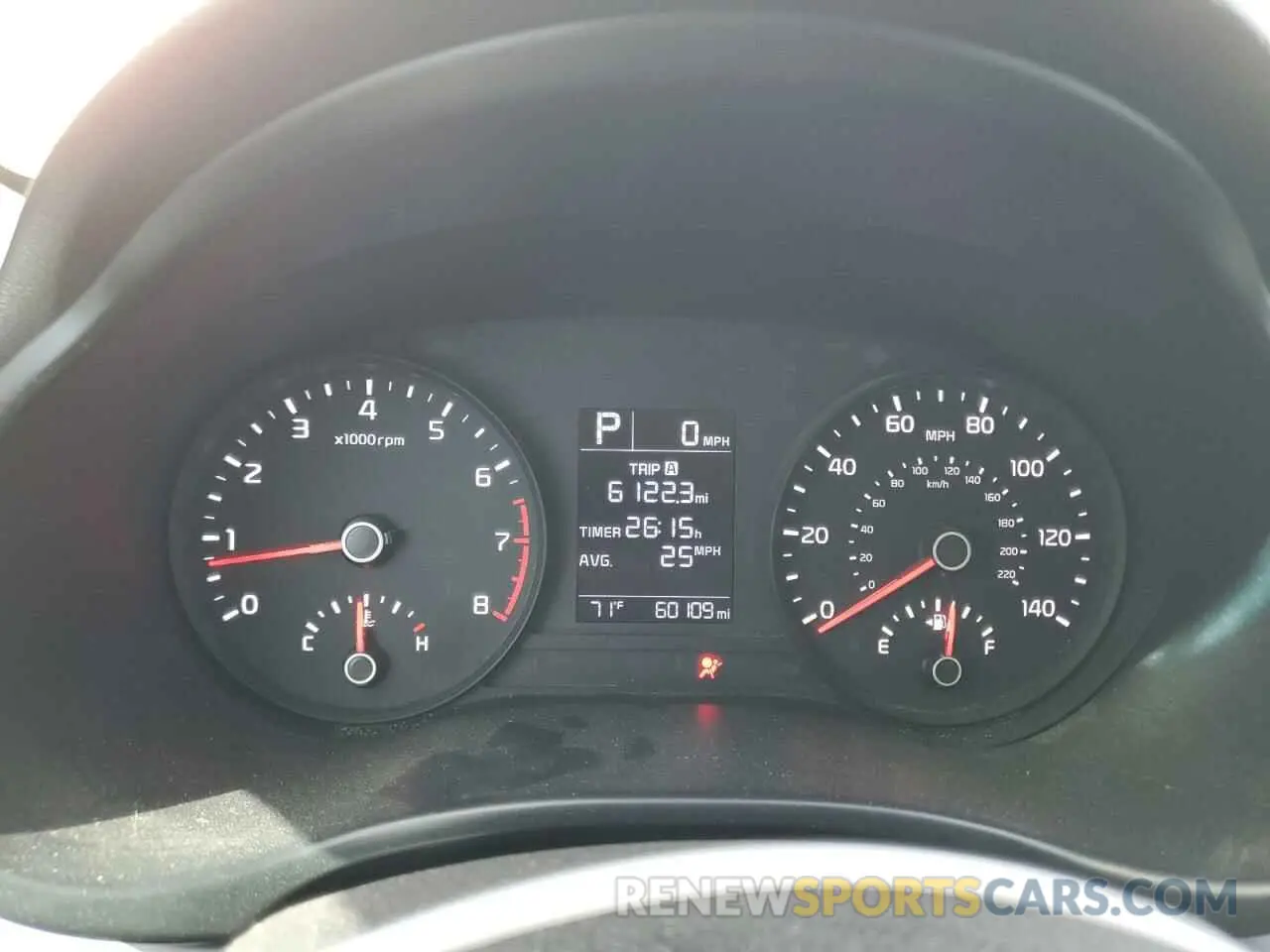9 Photograph of a damaged car 3KPA24AB0KE158063 KIA RIO 2019