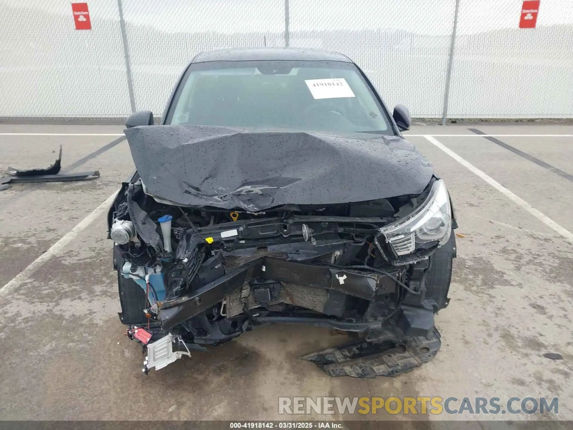 12 Photograph of a damaged car 3KPA24AB0KE180046 KIA RIO 2019