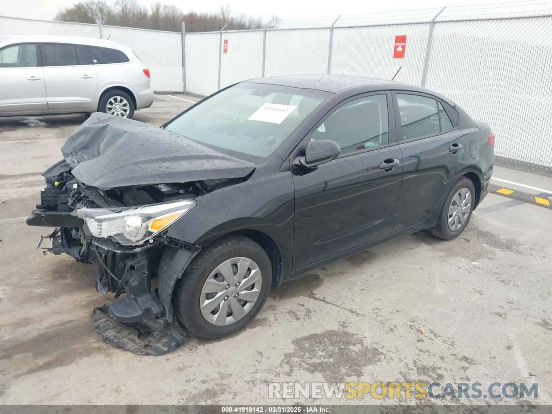 2 Photograph of a damaged car 3KPA24AB0KE180046 KIA RIO 2019