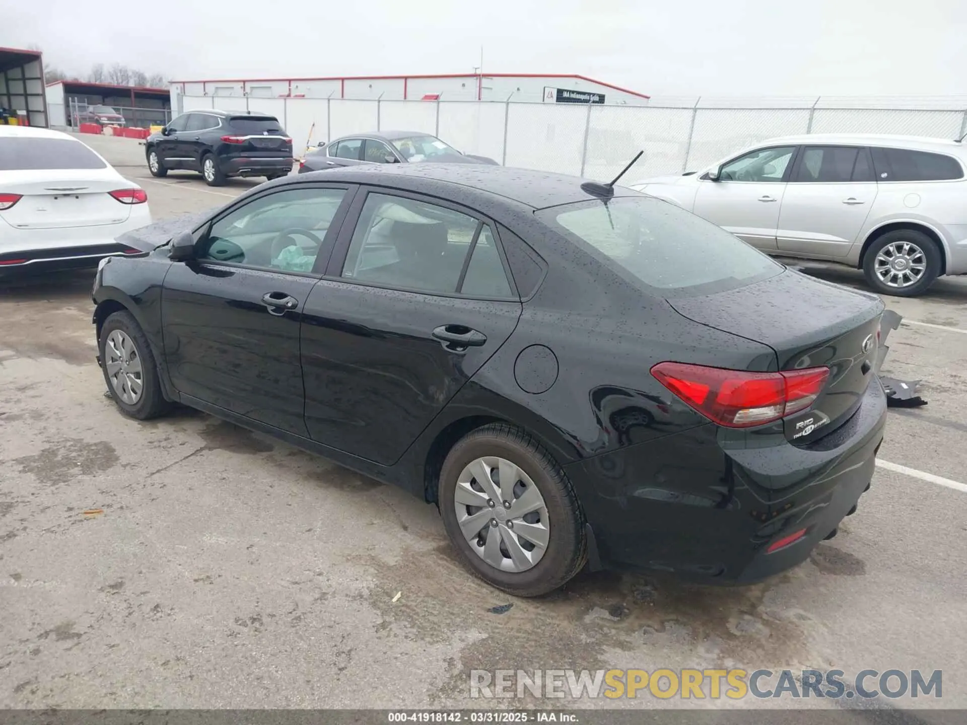 3 Photograph of a damaged car 3KPA24AB0KE180046 KIA RIO 2019
