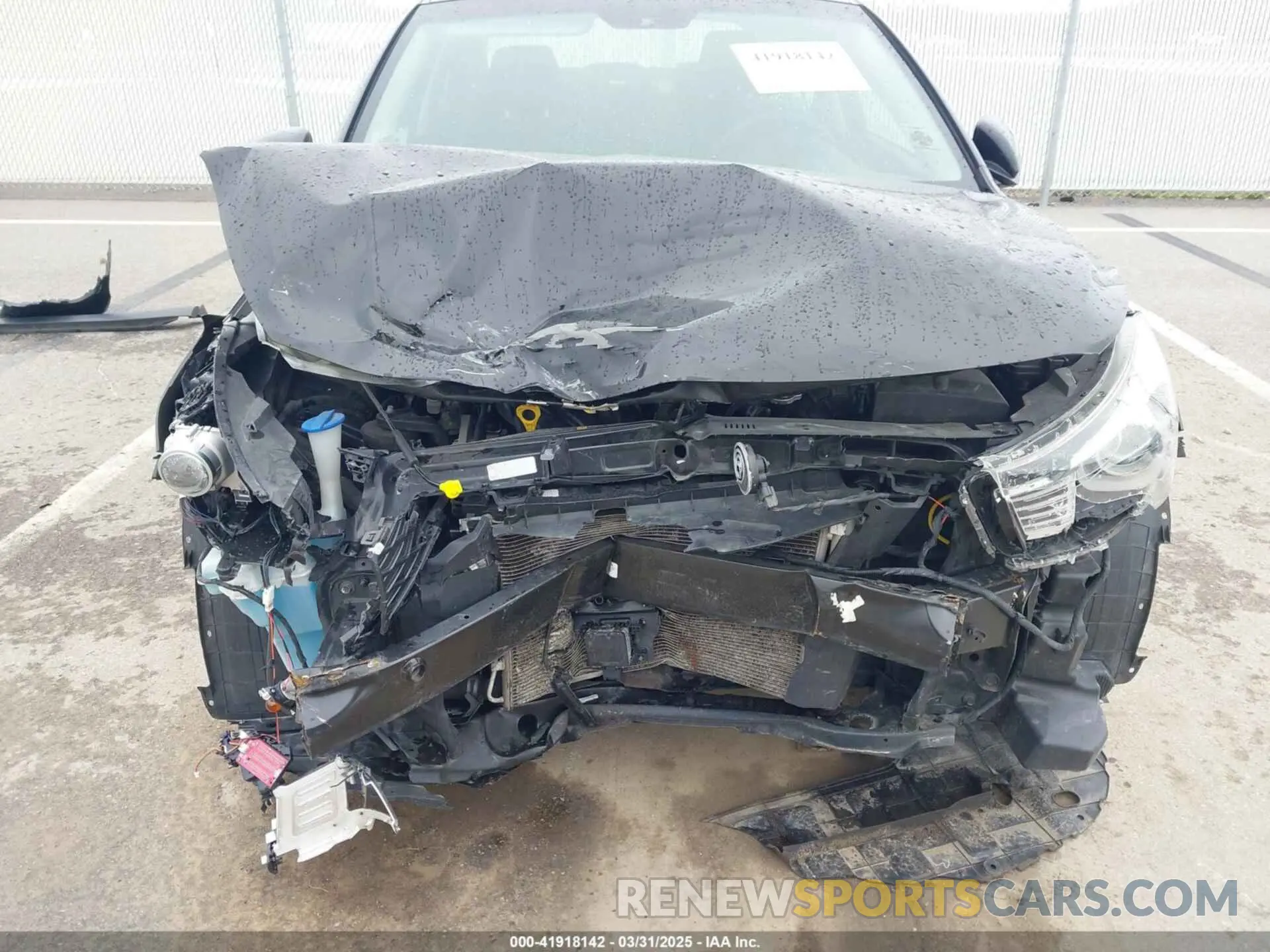 6 Photograph of a damaged car 3KPA24AB0KE180046 KIA RIO 2019