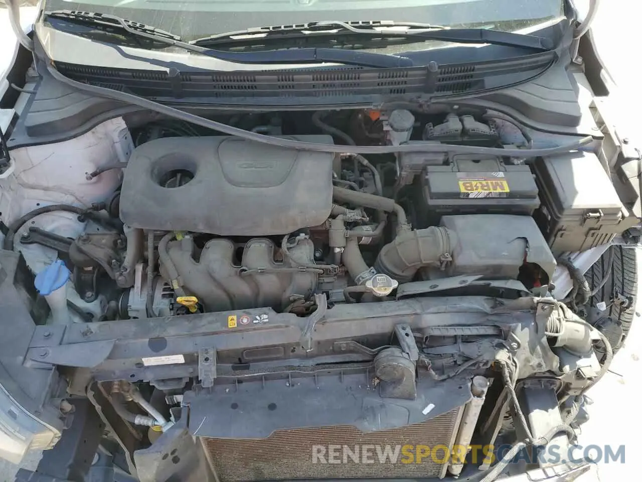 11 Photograph of a damaged car 3KPA24AB0KE198448 KIA RIO 2019
