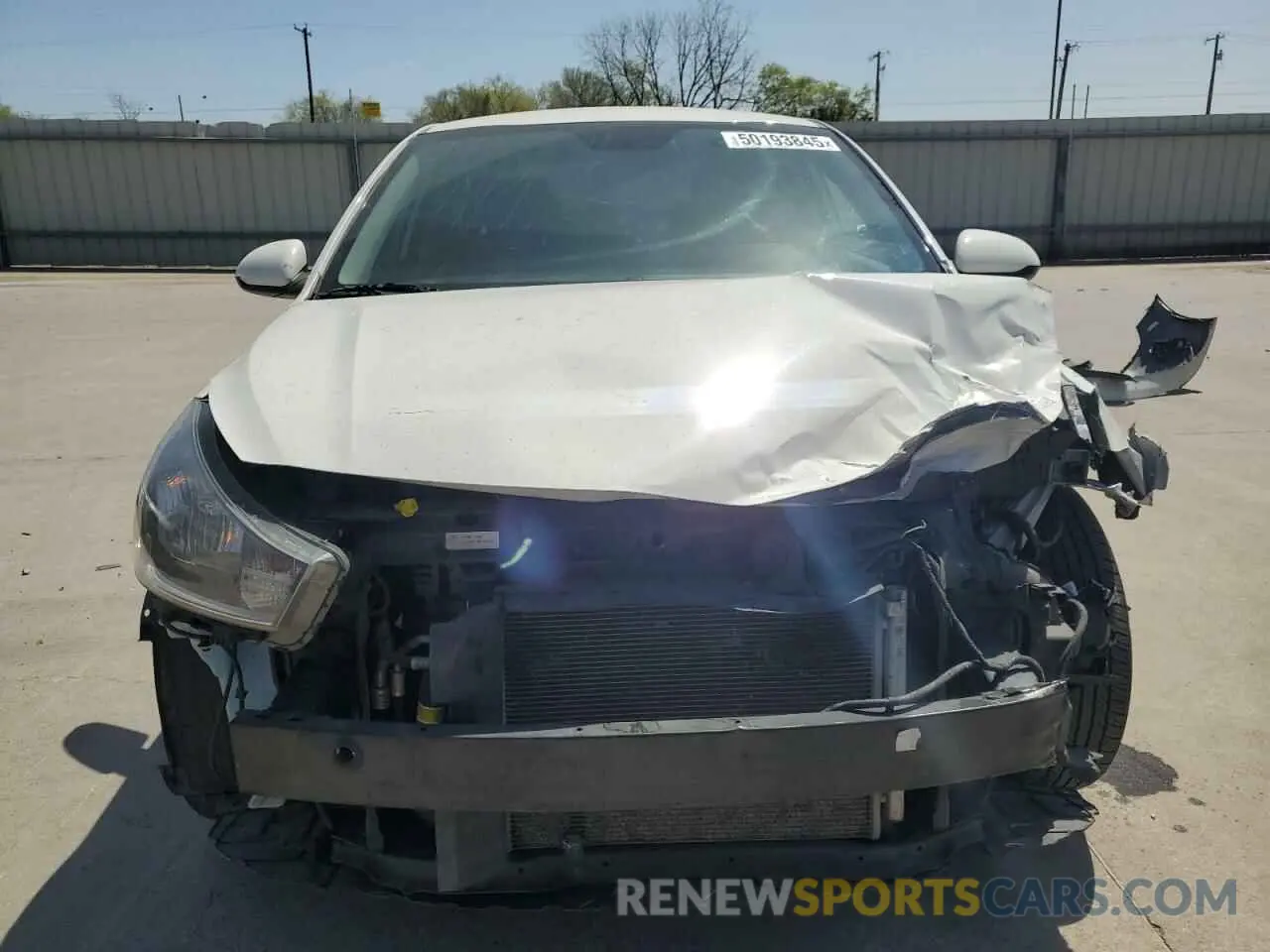 5 Photograph of a damaged car 3KPA24AB0KE198448 KIA RIO 2019