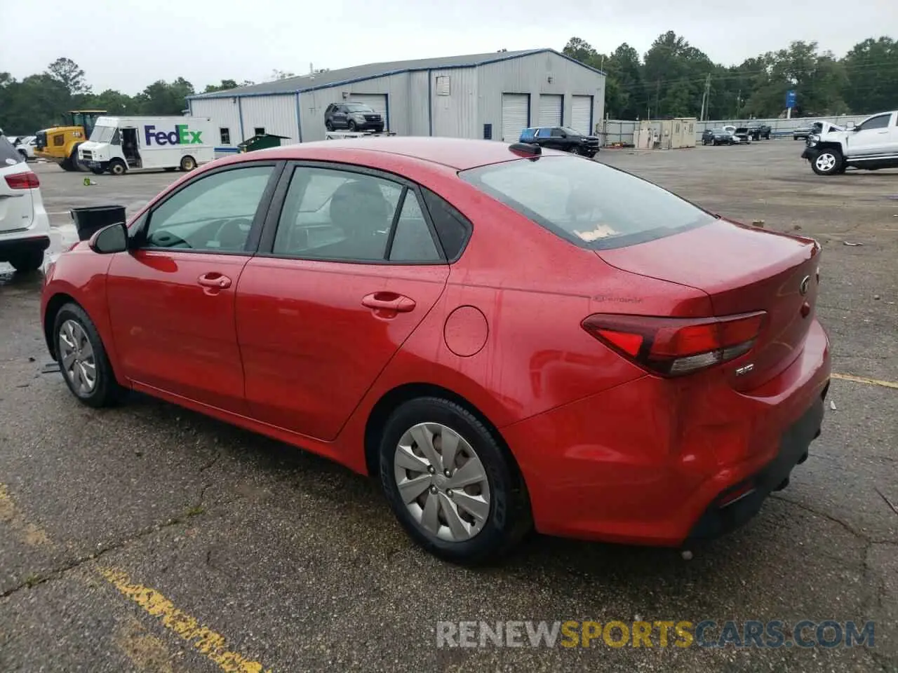 2 Photograph of a damaged car 3KPA24AB0KE200425 KIA RIO 2019