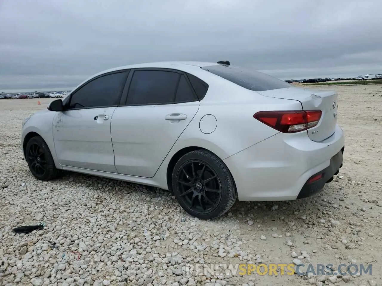 2 Photograph of a damaged car 3KPA24AB0KE205320 KIA RIO 2019
