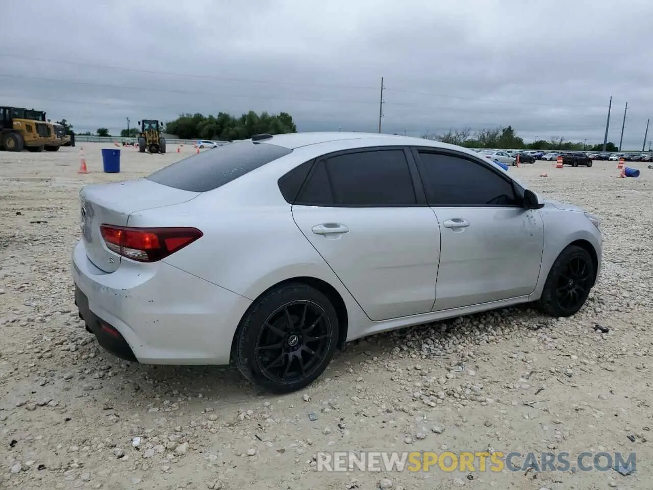 3 Photograph of a damaged car 3KPA24AB0KE205320 KIA RIO 2019