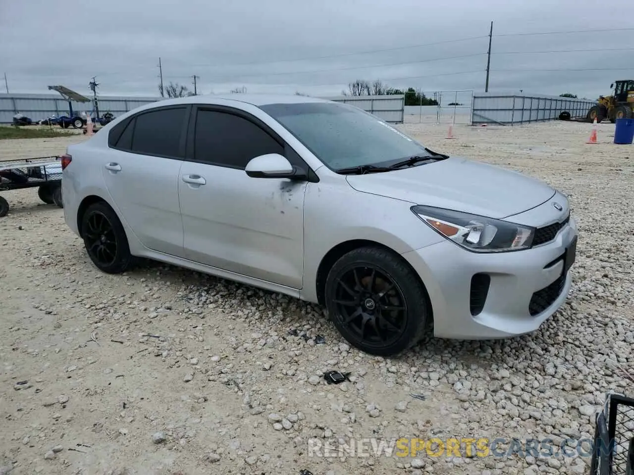 4 Photograph of a damaged car 3KPA24AB0KE205320 KIA RIO 2019