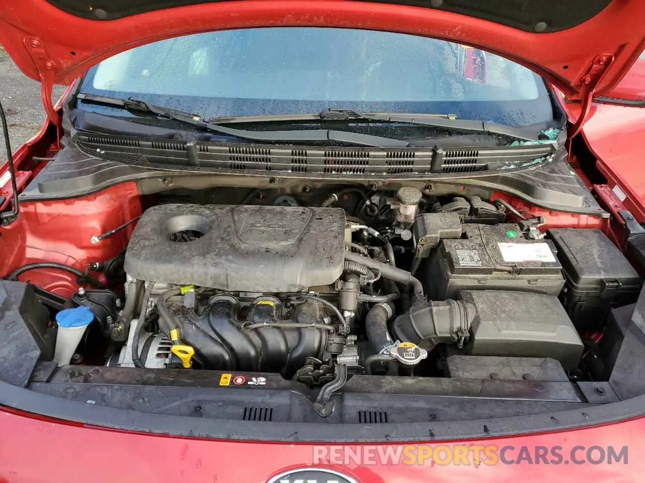 12 Photograph of a damaged car 3KPA24AB0KE207732 KIA RIO 2019