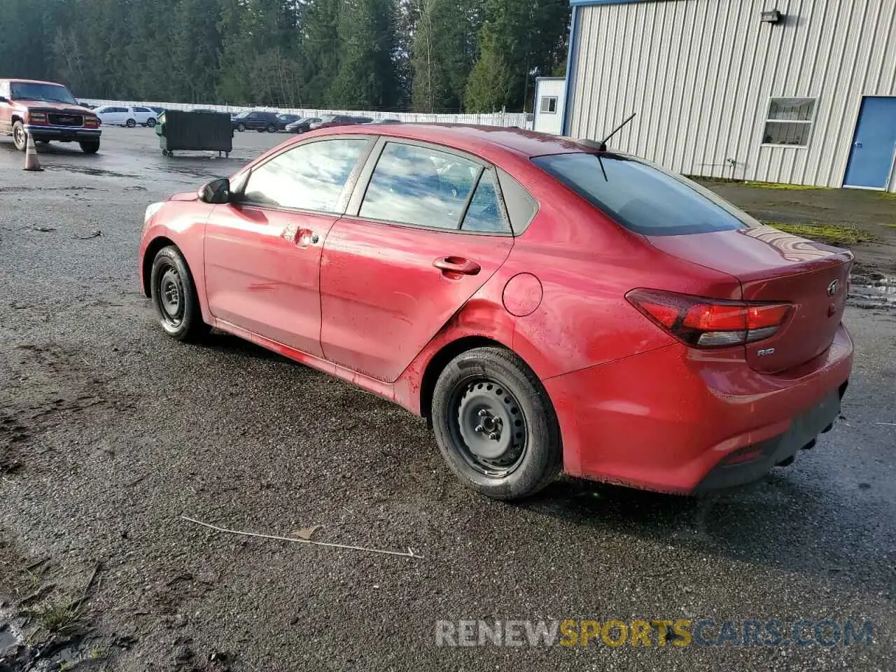 2 Photograph of a damaged car 3KPA24AB0KE207732 KIA RIO 2019