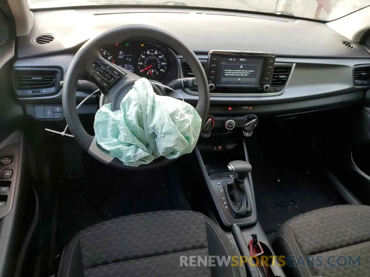8 Photograph of a damaged car 3KPA24AB0KE207732 KIA RIO 2019