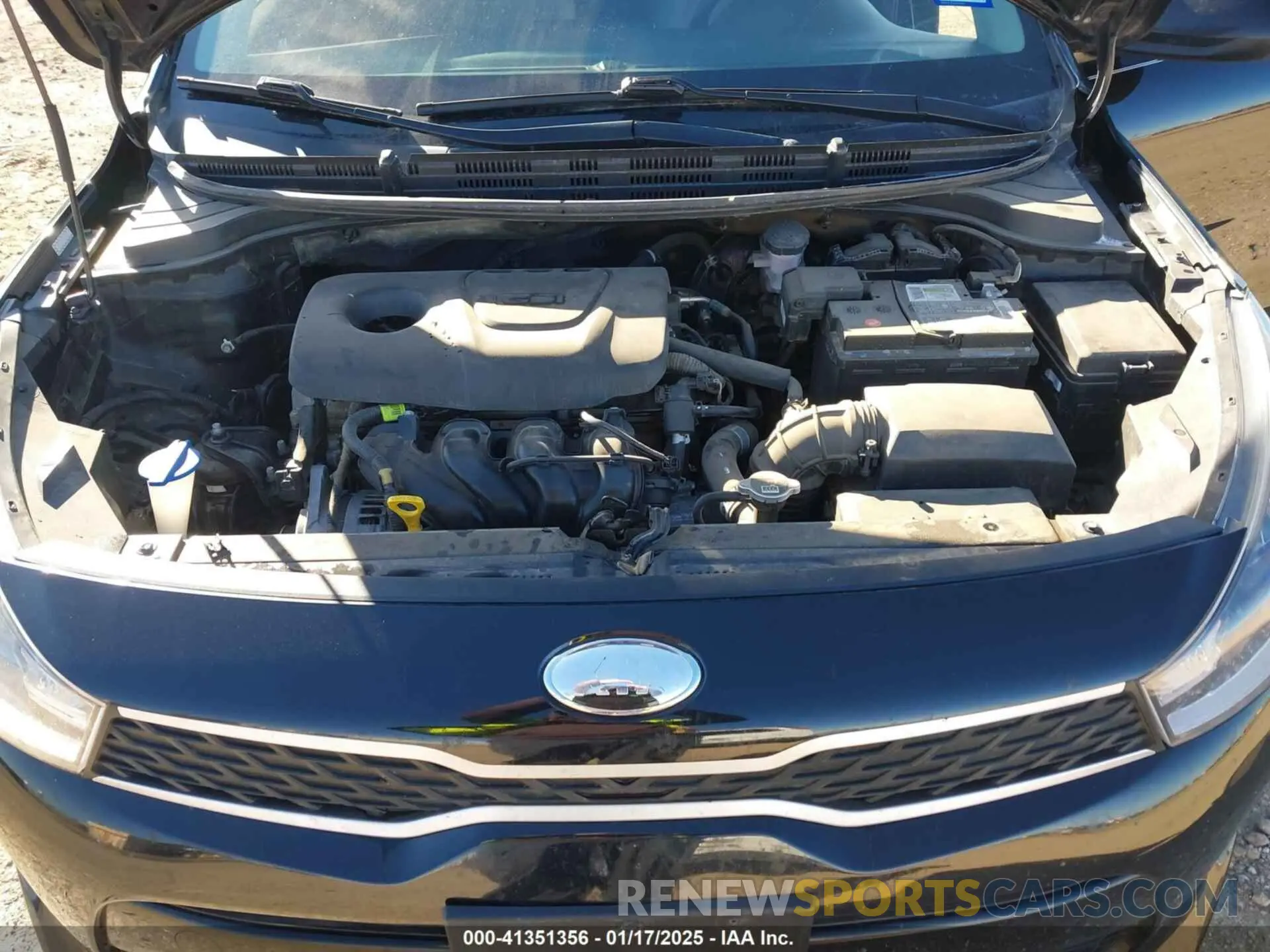 10 Photograph of a damaged car 3KPA24AB0KE214115 KIA RIO 2019