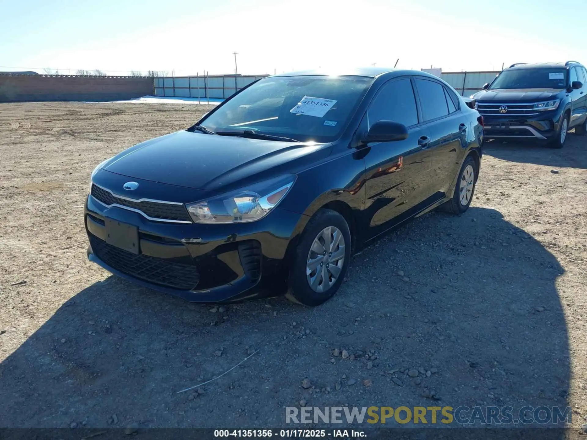 2 Photograph of a damaged car 3KPA24AB0KE214115 KIA RIO 2019