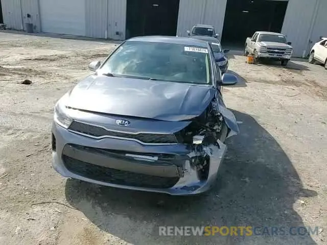 13 Photograph of a damaged car 3KPA24AB0KE217547 KIA RIO 2019